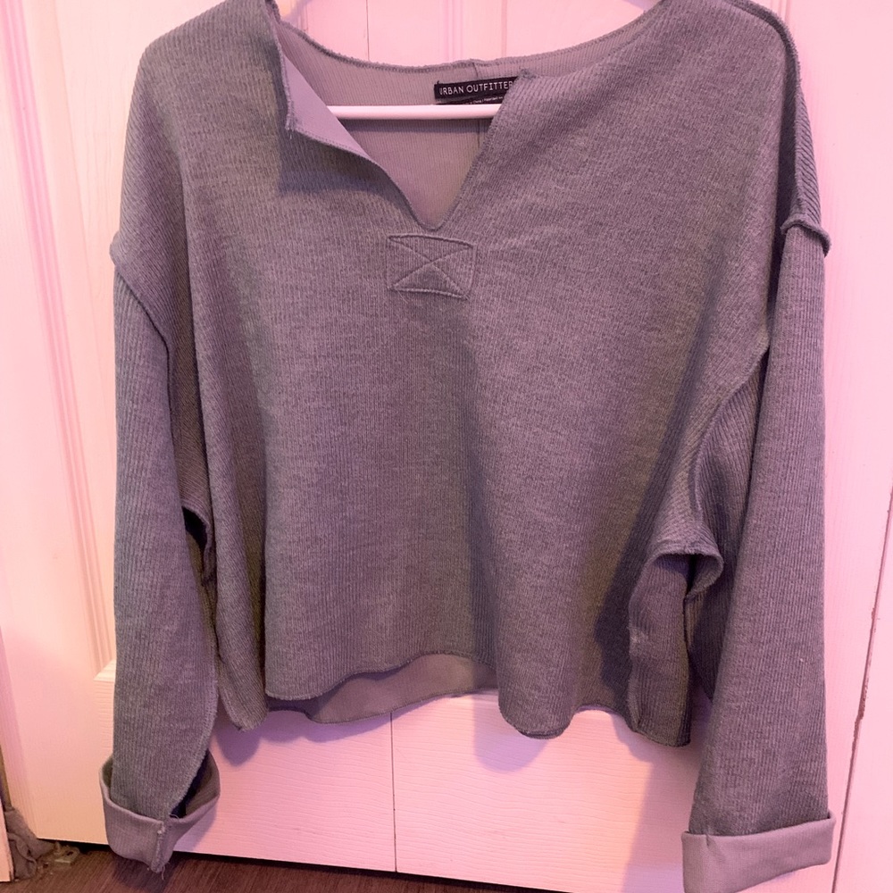 Urban Outfitters grey long sleeve sweatshirt